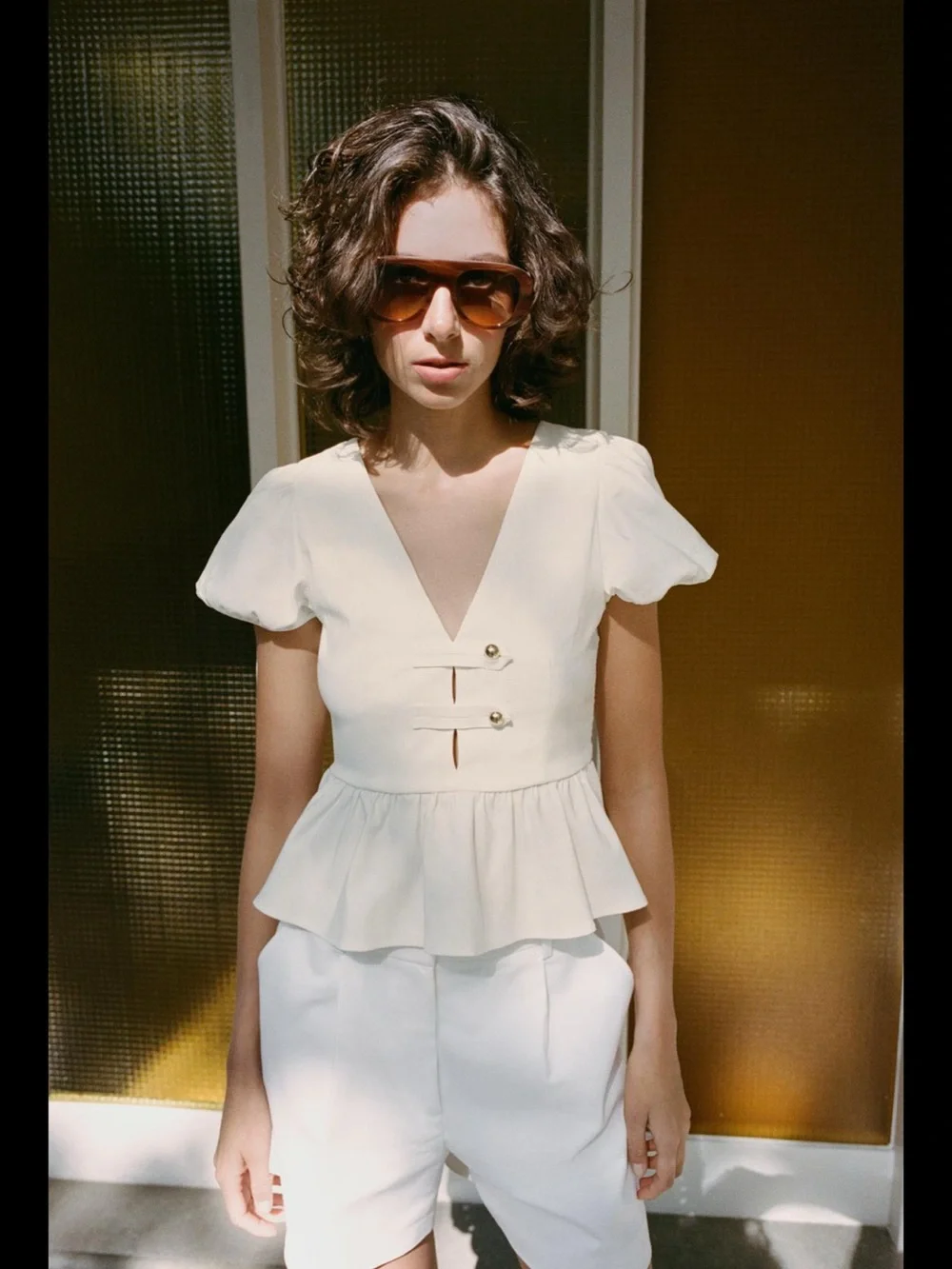 Zara elegant peplum